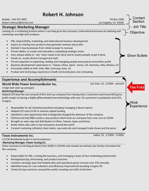 hybrid resume elements